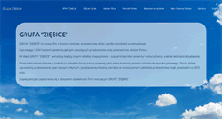 Desktop Screenshot of grupa-ziebice.pl