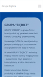 Mobile Screenshot of grupa-ziebice.pl